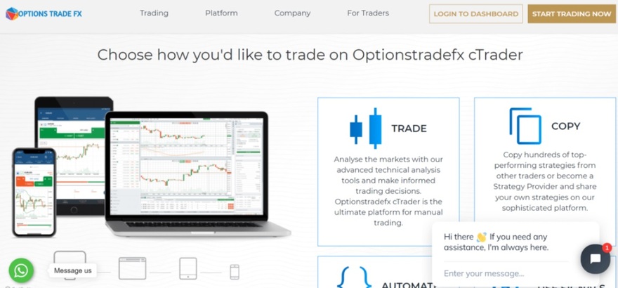 Options Trade FX  broker