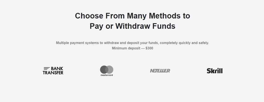 Nuvo Markets payment options