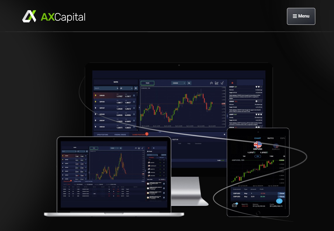 AXCapital website