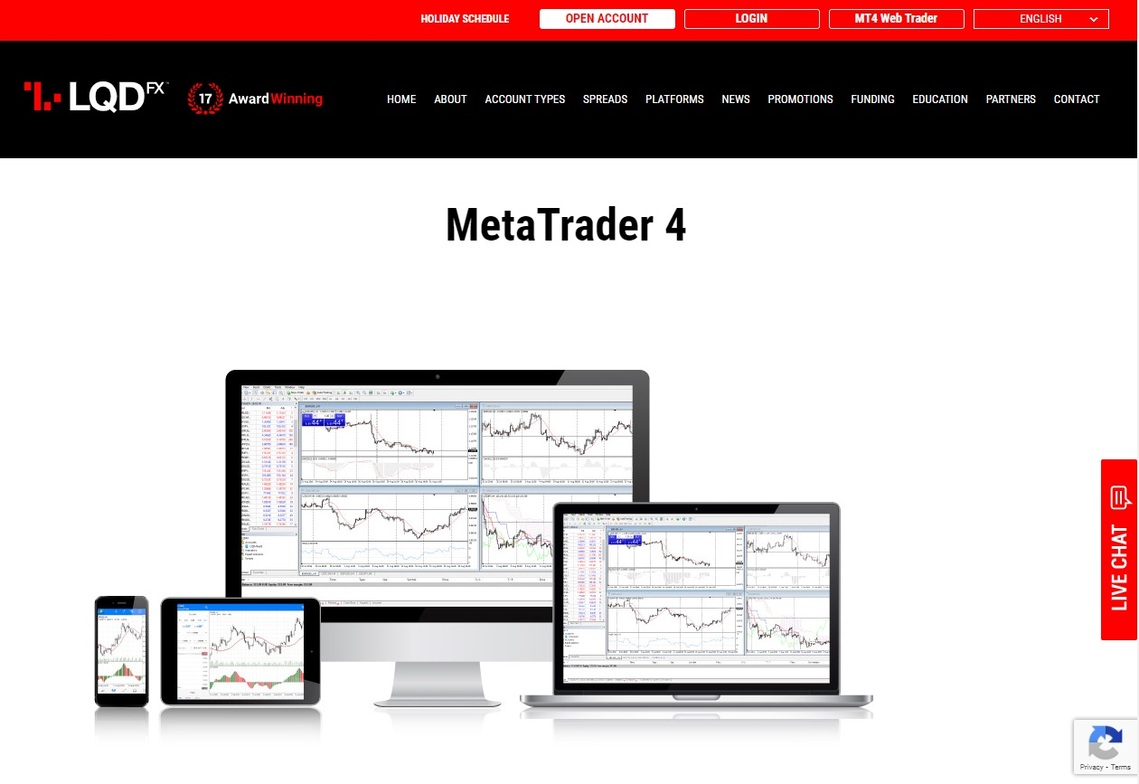 LQDFX  trading platform overview