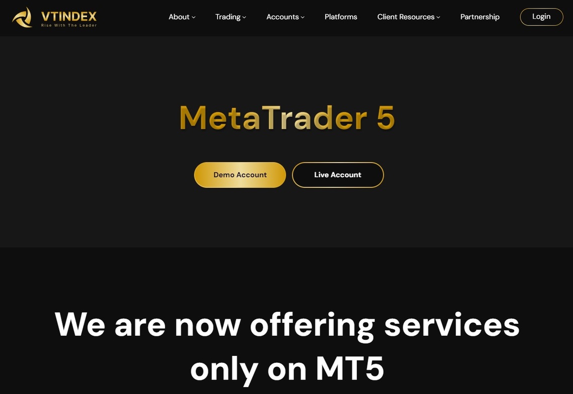 VTindex trading platform overview