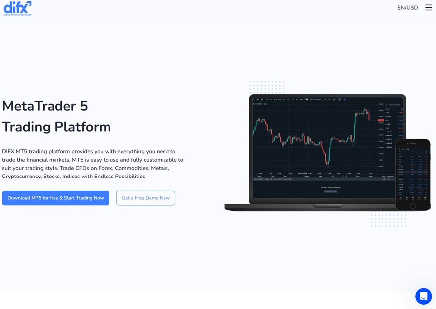 DIFX MetaTrader5