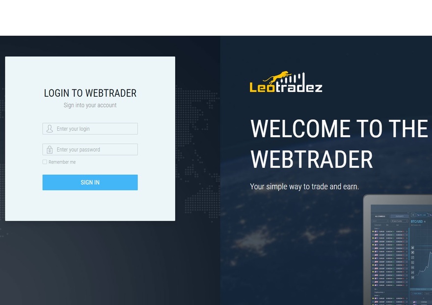 Leotradez Trading Platform Overview