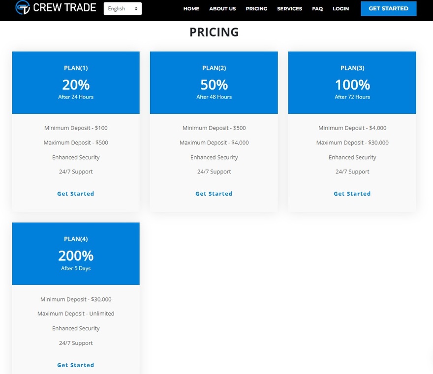 CrewTrade pricing