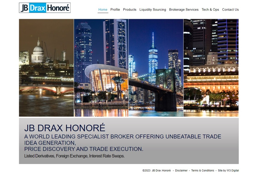 JB Drax Honoré trading platform