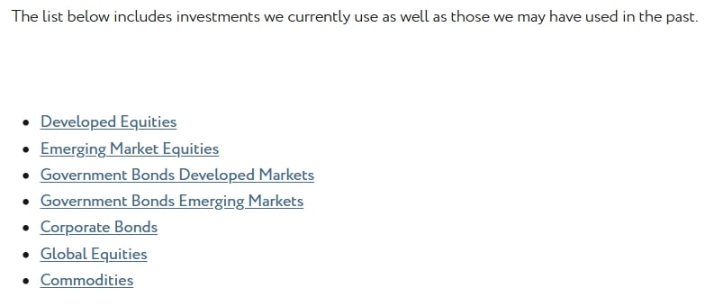 Nutmeg.com offers a selection of around 1,800 ETF instruments